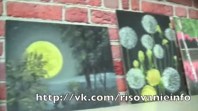 Отзыв с выставки картин проекта "Рисуем за 1 день!" смотреть онлайн