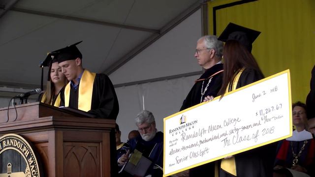 Randolph-Macon College 2018 Commencement смотреть онлайн