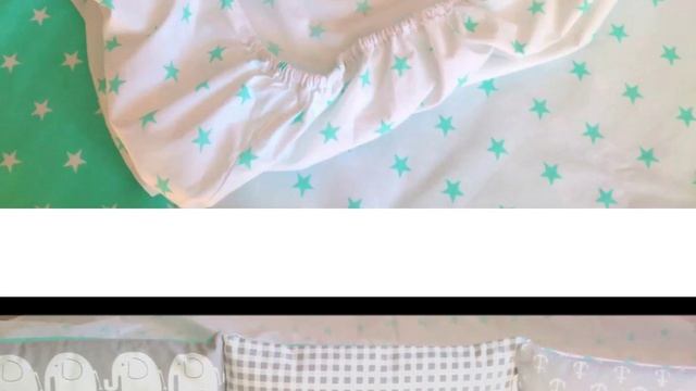 Бортики в кроватку, постельное белье BooBoosik смотреть онлайн