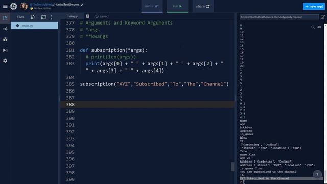 Understanding Functions, *args, **kwargs & pass statement | Python Tutorials For Beginners смотреть онлайн