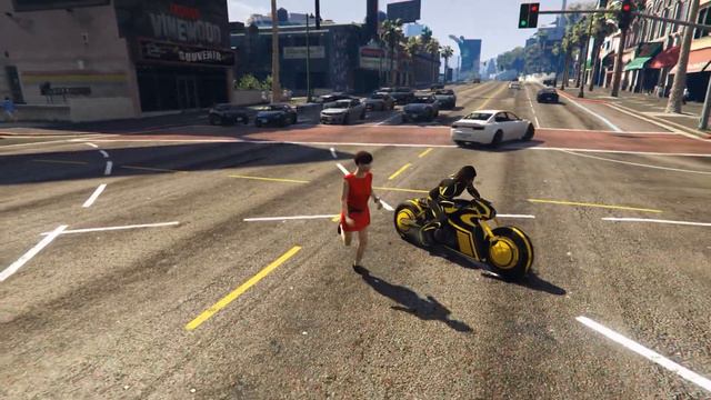 Русская девушка в GTA Online смотреть онлайн