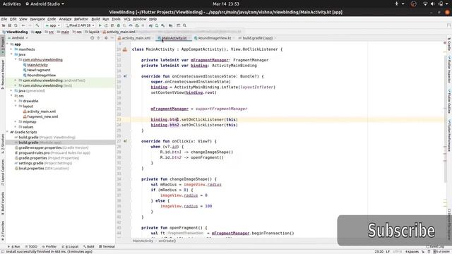 View Binding in Android | Use View Binding to replace findViewById | Android studuio 3.6+ смотреть онлайн