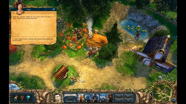 Let's Play King's Bounty: The Legend - Part 2 - The Plants Are A Bit Overgrown! смотреть онлайн
