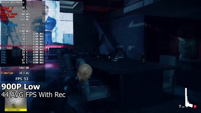 Hitman 1 / Hitman 2 / Hitman 3 | RYZEN 5 4650G\4600G VEGA 7 OC 16Gb Ram смотреть онлайн
