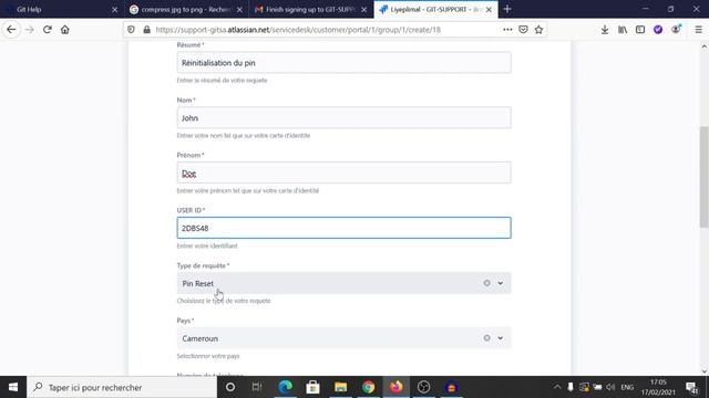 COMMENT ENVOYER UNE REQUÊTE AU SUPPORT GIT-SA ( mise à jour FÉVRIER 2021) смотреть онлайн