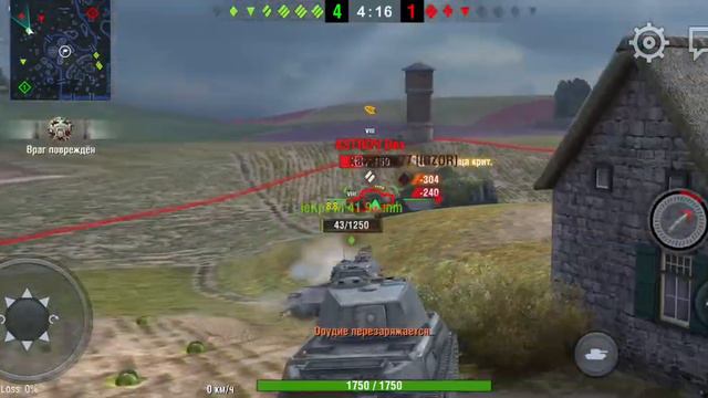 World of Tanks Blitz VK 45.02 Tecno Spark 20 PRO смотреть онлайн