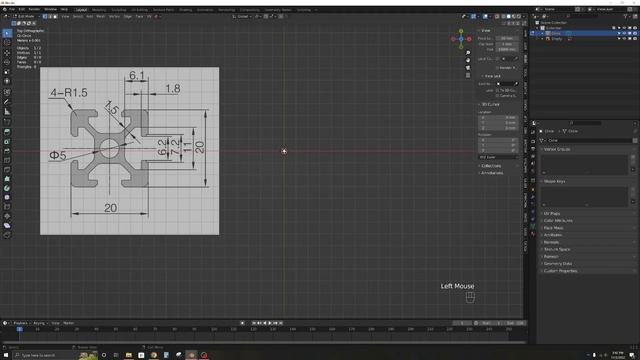 Designing a 3D printer in Blender | Precision Modelling | Part 1 : Modelling the aluminum extrusion смотреть онлайн