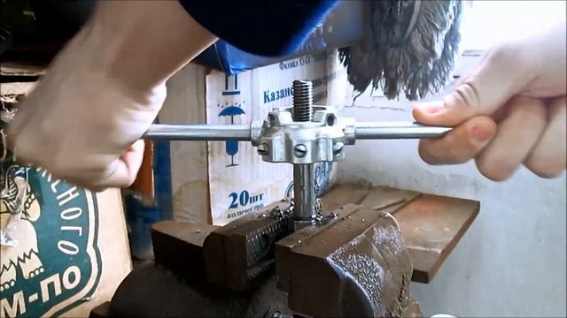 Нарезание резьбы плашкой смотреть онлайн