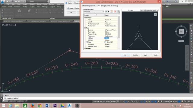 Inserir número do PI no AutoCAD Civil 3D смотреть онлайн