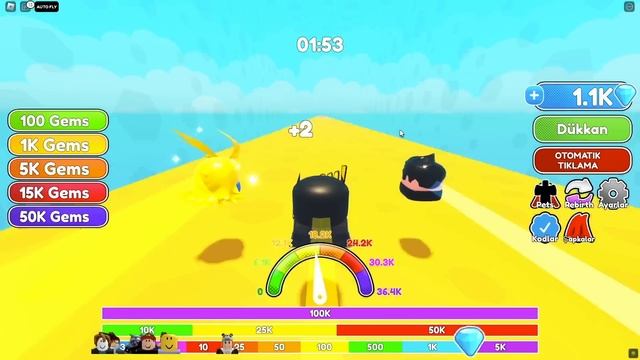 Süper Kahraman Olup Tıkla ve Uç!! - Panda ile Roblox Super Hero Race Clicker смотреть онлайн