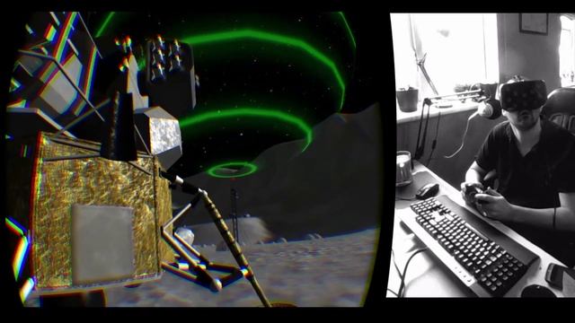 Lunar Flight Oculus Rift DK2 Review - GamerMuscle Virtual Reality смотреть онлайн