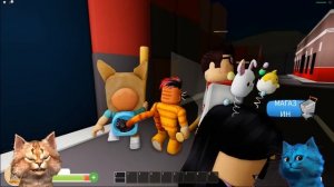 СТРАШНАЯ ИСТОРИЯ в РОБЛОКС ПРО УСЫНОВЛЕНИЕ Весёлый Кот и КОТЁНОК ЛАЙК