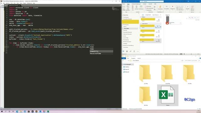 Save attachments hourly using python and the Windows 10 tasks Scheduler(Arabic) смотреть онлайн