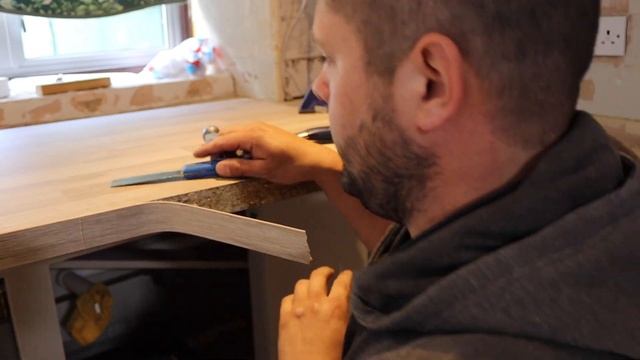 How to join square edge worktops #joinery #carpentry #woodworking смотреть онлайн