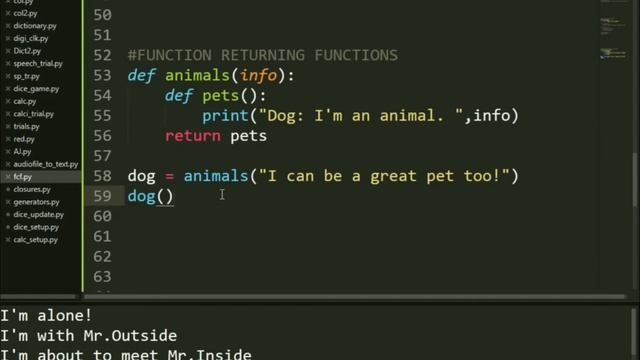 Python Lect 30: Closures in Python | Decorators Part 2 | Python Tutorials смотреть онлайн