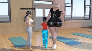 Tall woman and small courier part 8 final (gts/comics)