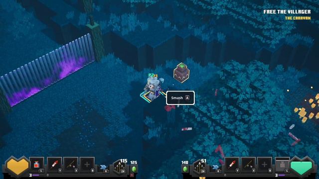 Minecraft Dungeons - Coop Playthrough Part 1 Gameplay No Commentary смотреть онлайн