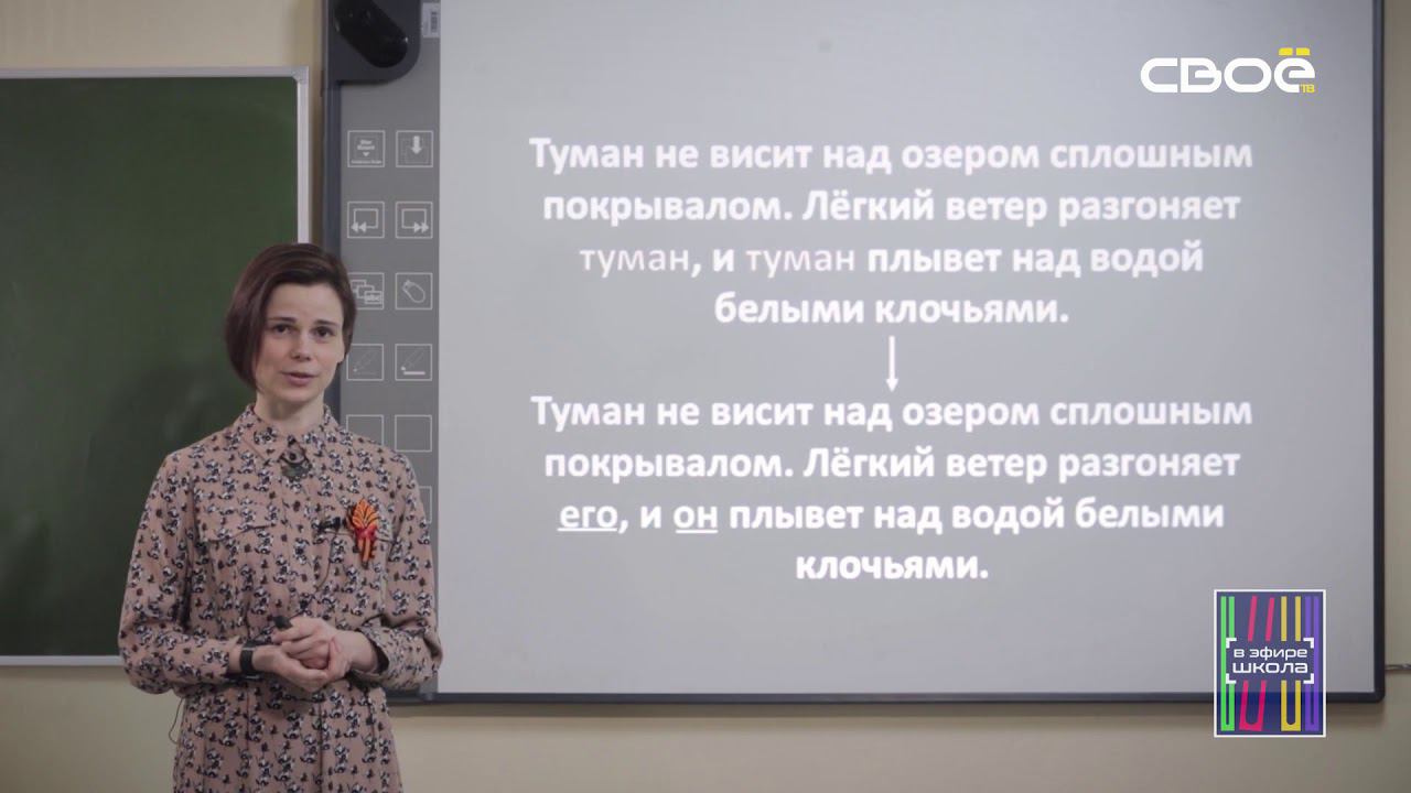 Русский язык 6 класс. Местоимение как часть речи смотреть онлайн