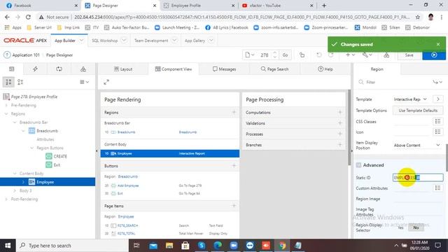 Horizontal scrollbar in oracle apex interactive report-19.x-20.x смотреть онлайн