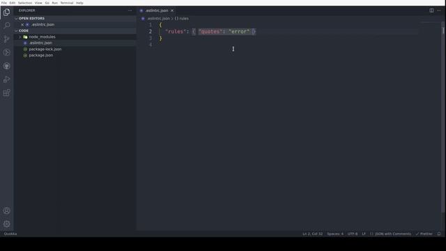 ESLint: Quickstart смотреть онлайн