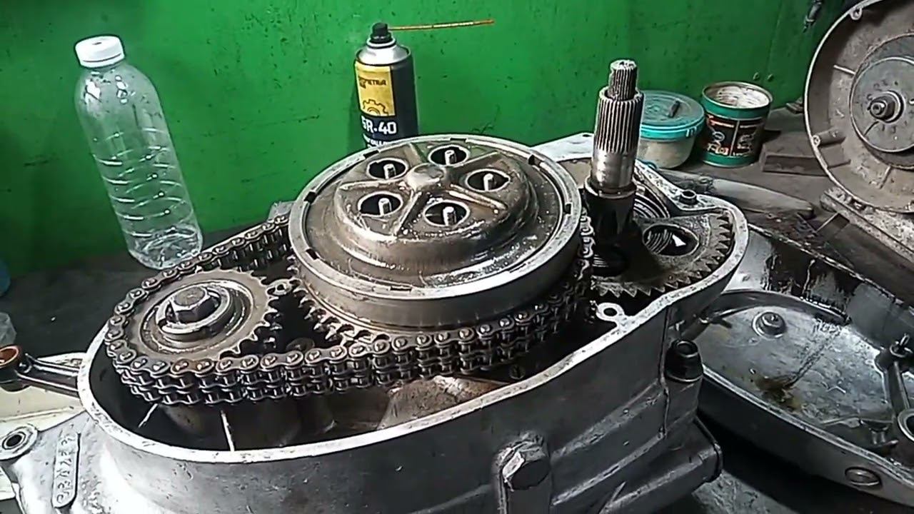 Сборка двигателя ИЖ Планета 3 смотреть онлайн