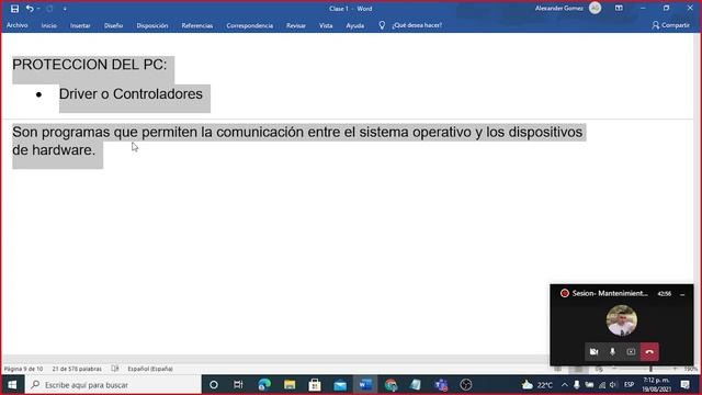 Mantenimiento Preventivo Sesion 7 Parte 1 смотреть онлайн