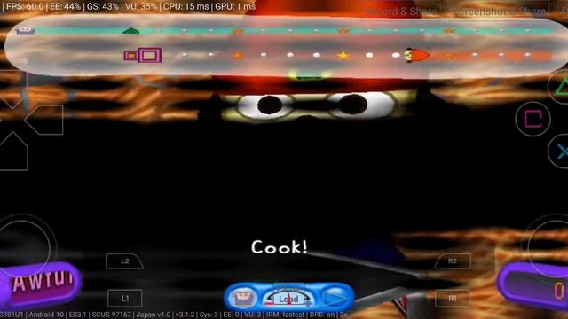 PaRappa the Rapper 2 2k|Galaxy S20|Damon Ps2 Emulator смотреть онлайн
