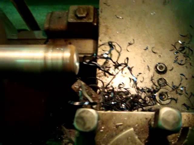 Черновая обработка заготовки на токарном станке 1К62 смотреть онлайн