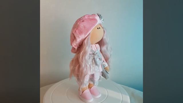 Tilda Puppe Handmade Deko stoffpuppe тильда кукла смотреть онлайн