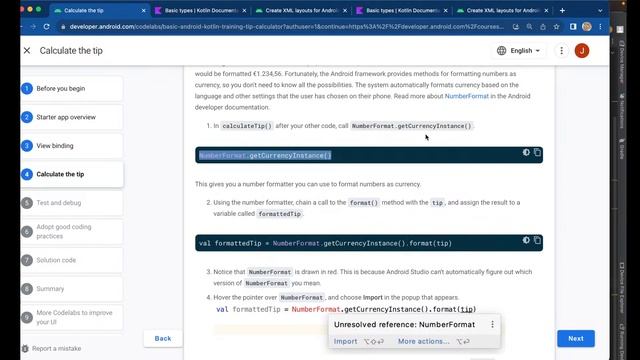 App Development Kotlin Tutorial - Tip Calculator App смотреть онлайн