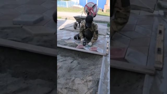 Кладка Ромбовой Брусчатки. смотреть онлайн