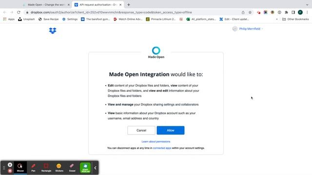 Dropbox API integration for guides смотреть онлайн
