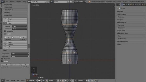 Blender Урок - Loop Tools аддон
