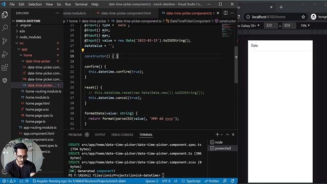 Ionic 6 ion-datetime | Complete guide - working with dynamic data & shared component смотреть онлайн