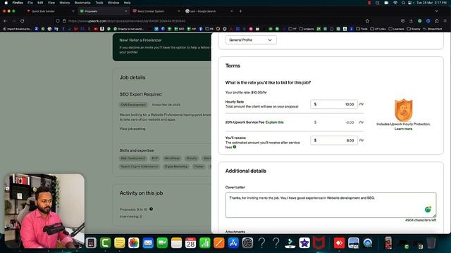 Upwork Live Project | How to Start Working as a WordPress Freelancer | WordPress Tutorial 2023 смотреть онлайн