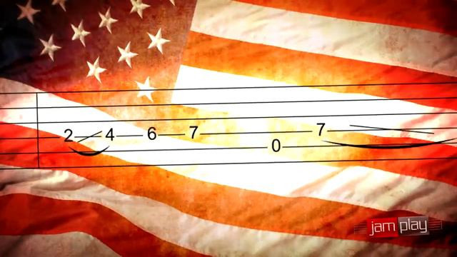 The Star-Spangled Banner Guitar Tab Video смотреть онлайн