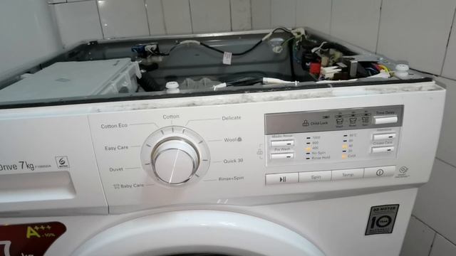 LG direct drive 7kg F10B9QDA смотреть онлайн