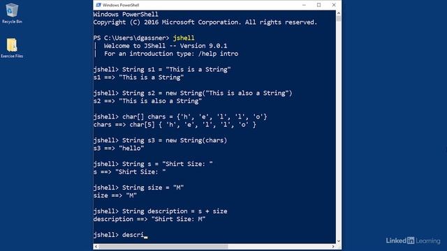 Java Tutorial - Create and concatenate STRING values смотреть онлайн