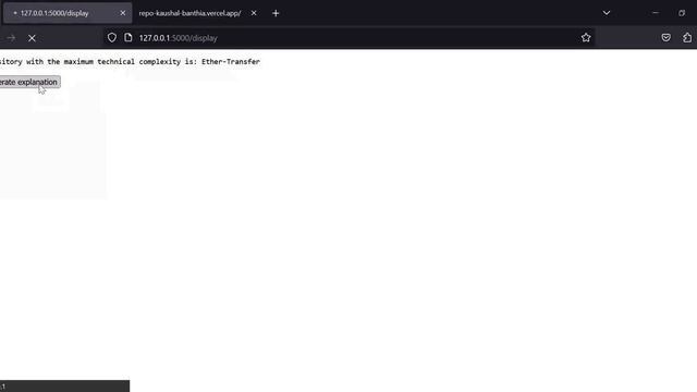 Github Repository Analyzer, DEMO смотреть онлайн