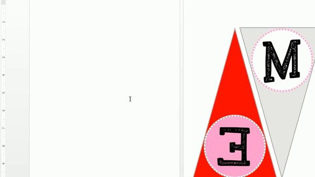 How to make custom Elmo Birthday Banner with images using MS Word смотреть онлайн