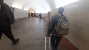 Переход со станции Охотный ряд на станцию Театральная