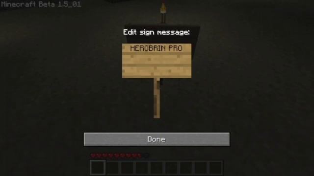 КАК ВСТРЕТИТЬ ХЕРОБРИНА НА BRINECRAFT? смотреть онлайн