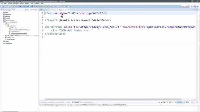 ? JavaFX 04 | Projekt Temperature-Data-GUI [2/11] - Neues JavaFX-Projekt mit FXML und Controller смотреть онлайн