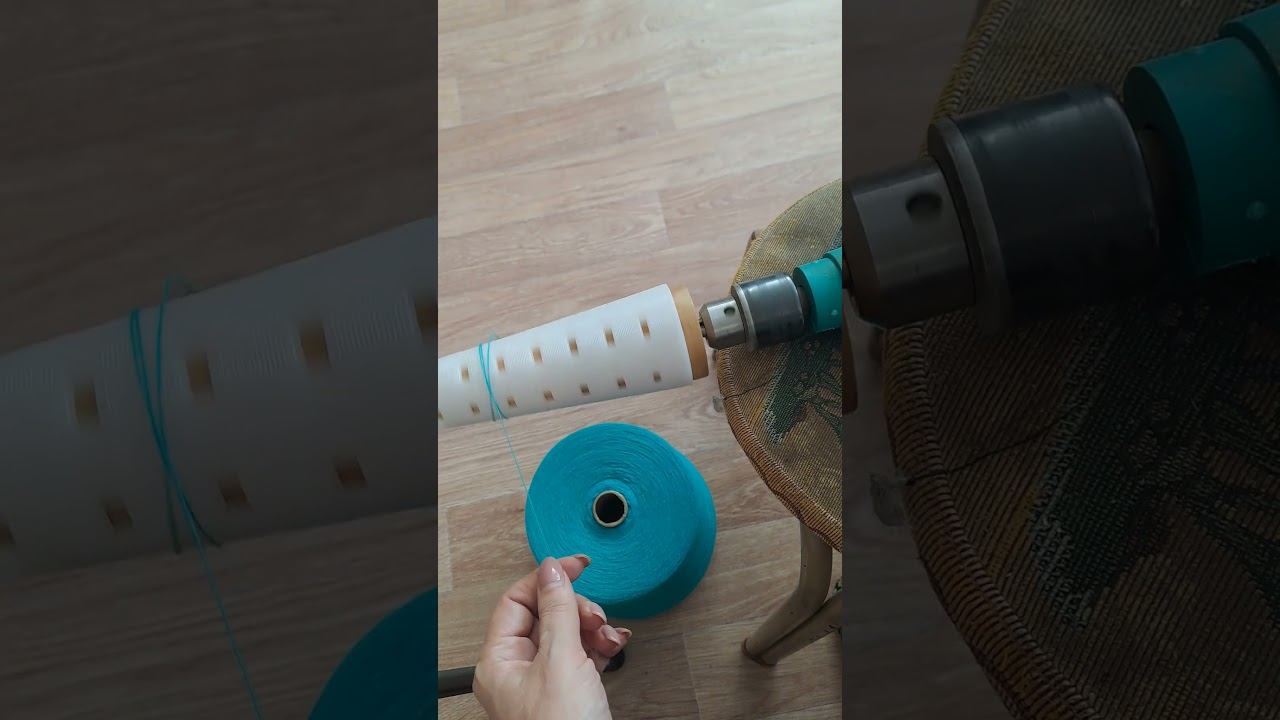 Перематываем пряжу без моталки #Shorts смотреть онлайн