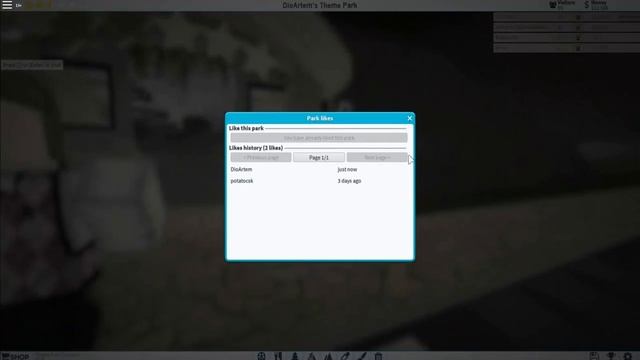 Roblox Theme Park Tycoon 19 Тестируем чужие аттракционы смотреть онлайн
