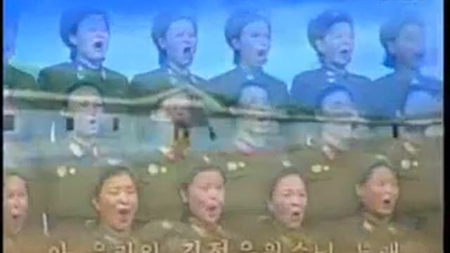 Северокорейская песня - моя страна полна пения смотреть онлайн