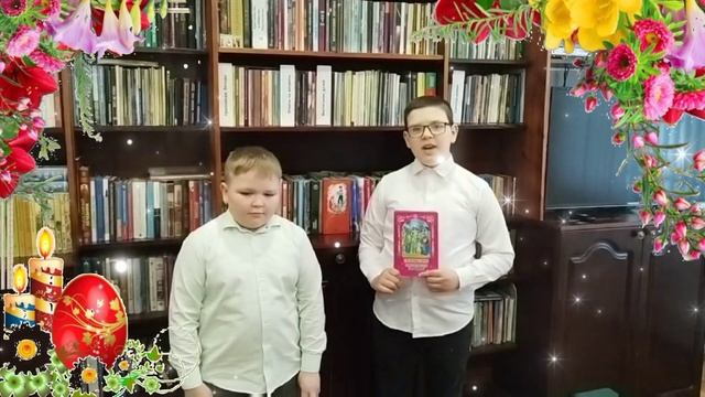 Поздравляем вас с праздником светлой Пасхи! Храм Святой Живоначальной Троицы в г.п. Телеханы ? смотреть онлайн