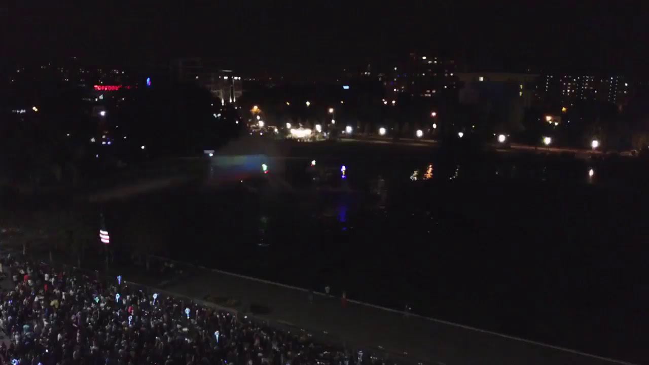 Флайборд - шоу, День города Одинцово - 61! смотреть онлайн