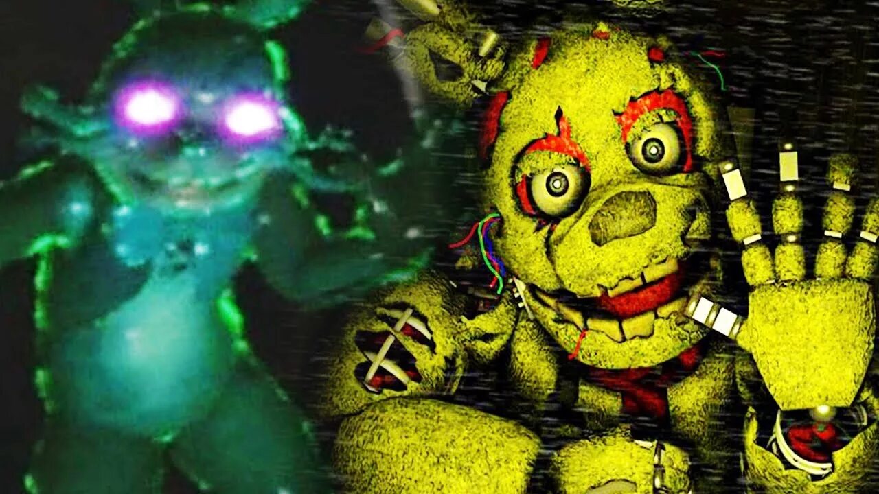 СПРИНГТРАП ВЕРНУЛСЯ И МОЖЕТ ТРОГАТЬ ТЕБЯ FNAF 8 VR HELP WANTED ФНАФ 3 аниматроники стали страшнее смотреть онлайн