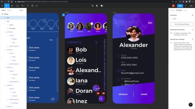 Figma 101: 2020 Class 7/10 - Prototyping смотреть онлайн